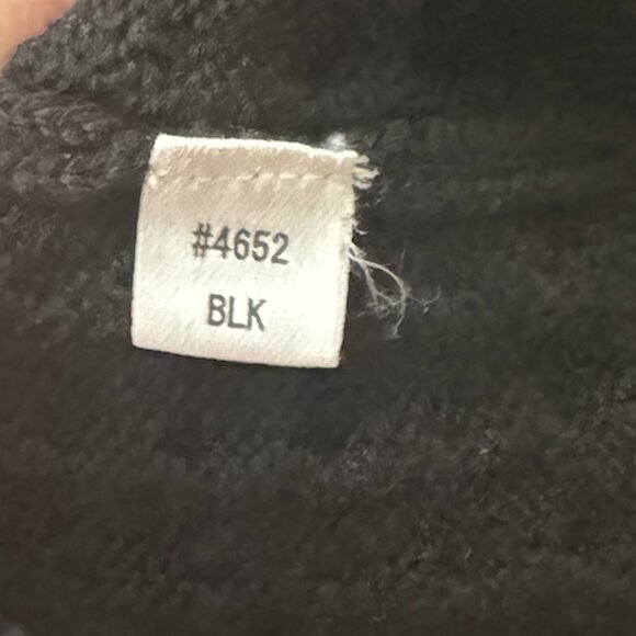 Carnoustie Merino Wool Vest Mens Large Black Zipper Front Vest - Picture 2 of 4